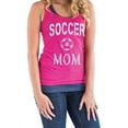 thumbnail image 1 of MmF - Women's Racerback Tank Top, up to Women Size 2XL - Soccer Mom, 1 of 2