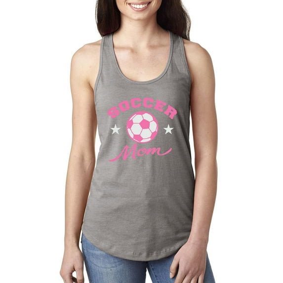 MmF - Women's Racerback Tank Top, up to Women Size 2XL - Soccer Mom