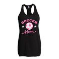 thumbnail image 1 of MmF - Women's Racerback Tank Top, up to Women Size 2XL - Soccer Mom, 1 of 5