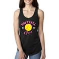 thumbnail image 1 of MmF - Women's Racerback Tank Top, up to Women Size 2XL - Softball Girl, 1 of 5