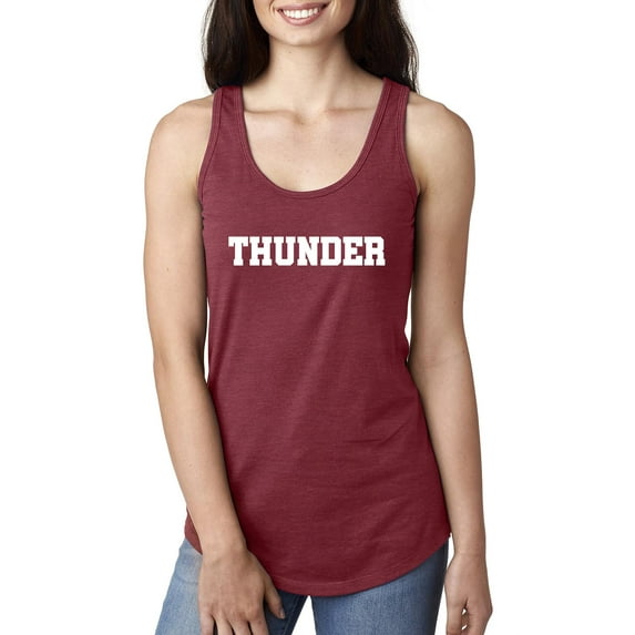 MmF - Women's Racerback Tank Top, up to Women Size 2XL - Thunder