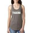 thumbnail image 1 of MmF - Women's Racerback Tank Top, up to Women Size 2XL - Tigers, 1 of 5