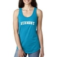thumbnail image 1 of MmF - Women's Racerback Tank Top, up to Women Size 2XL - Vermont, 1 of 5