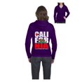 thumbnail image 1 of MmF - Women's Sweatshirt Full-Zip Pullover, up to Women Size 3XL - California Cali, 1 of 5