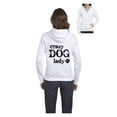 thumbnail image 1 of MmF - Women's Sweatshirt Full-Zip Pullover, up to Women Size 3XL - Dog Lady, 1 of 5