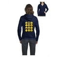 thumbnail image 1 of MmF - Women's Sweatshirt Full-Zip Pullover, up to Women Size 3XL - Emoji Group, 1 of 5