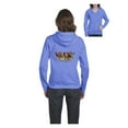 thumbnail image 1 of MmF - Women's Sweatshirt Full-Zip Pullover, up to Women Size 3XL - Horses Herd, 1 of 5