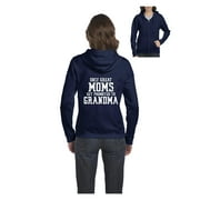 MmF - Women's Sweatshirt Full-Zip Pullover, up to Women Size 3XL - Promoted to Grandma