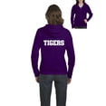 thumbnail image 1 of MmF - Women's Sweatshirt Full-Zip Pullover, up to Women Size 3XL - Tigers, 1 of 5