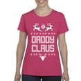 thumbnail image 1 of MmF - Women's T-Shirt Short Sleeve - Christmas Santa Claus Daddy, 1 of 5