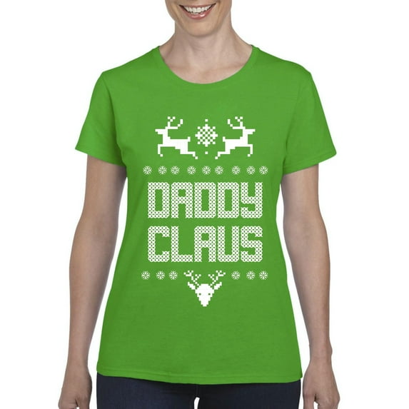 MmF - Women's T-Shirt Short Sleeve - Christmas Santa Claus Daddy