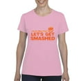 thumbnail image 1 of MmF - Women's T-Shirt Short Sleeve - Halloween Let`s Get Smashed, 1 of 5