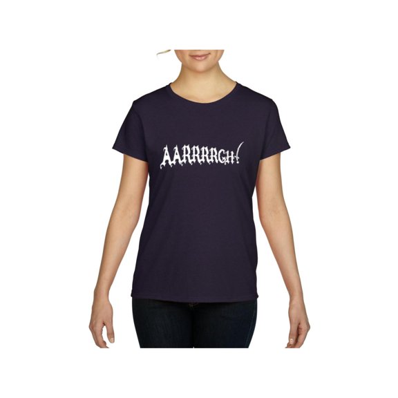 MmF - Women's T-Shirt Short Sleeve - Halloween Pirate Aaaaaargggh!