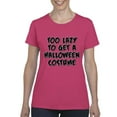 thumbnail image 1 of MmF - Women's T-Shirt Short Sleeve - Halloween Too Lazy To Get a Halloween Costume, 1 of 5