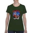 thumbnail image 1 of MmF - Women's T-Shirt Short Sleeve - SEASONS GREETINGS HAPPY HOLIDAYS, 1 of 5