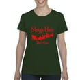 thumbnail image 1 of MmF - Women's T-Shirt Short Sleeve - SLEIGH HAIR DON'T CARE, 1 of 5