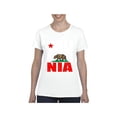 thumbnail image 1 of MmF - Women's T-Shirt Short Sleeve, up to Women Size 3XL - California Cali, 1 of 5