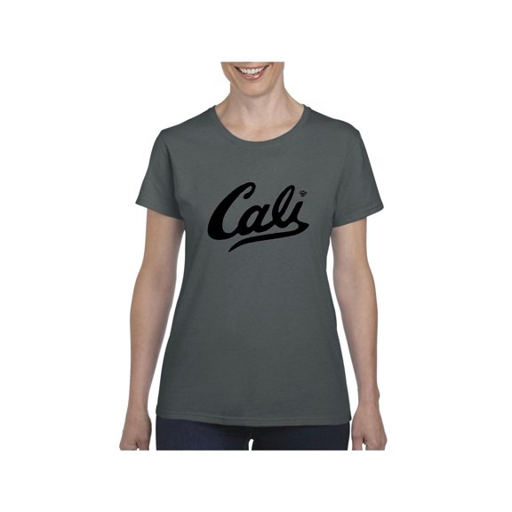 MmF - Women's T-Shirt Short Sleeve, up to Women Size 3XL - California Cali