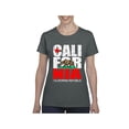 thumbnail image 1 of MmF - Women's T-Shirt Short Sleeve, up to Women Size 3XL - California Cali, 1 of 5
