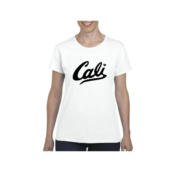 MmF - Women's T-Shirt Short Sleeve, up to Women Size 3XL - California Cali