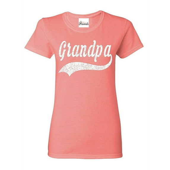 MmF - Women's T-Shirt Short Sleeve, up to Women Size 3XL - Grandpa