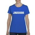 thumbnail image 1 of MmF - Women's T-Shirt Short Sleeve, up to Women Size 3XL - Jaguars, 1 of 5