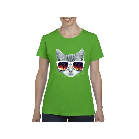 Women's T-Shirt Short Sleeve - Kitty