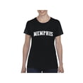 thumbnail image 1 of MmF - Women's T-Shirt Short Sleeve, up to Women Size 3XL - Memphis, 1 of 5