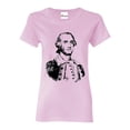 thumbnail image 1 of MmF - Women's T-Shirt Short Sleeve, up to Women Size 3XL - President George Washington, 1 of 5