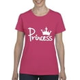 thumbnail image 1 of MmF - Women's T-Shirt Short Sleeve, up to Women Size 3XL - Princess Crown, 1 of 5
