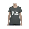 thumbnail image 1 of MmF - Women's T-Shirt Short Sleeve, up to Women Size 3XL - Princess Crown, 1 of 5