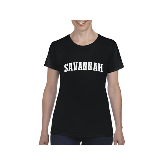 MmF - Women's T-Shirt Short Sleeve, up to Women Size 3XL - Savannah