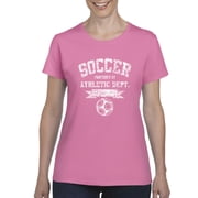 MmF - Womens T-Shirt Short Sleeve, up to Women Size 3XL - Soccer Athletic Dept.