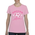 thumbnail image 1 of MmF - Women's T-Shirt Short Sleeve, up to Women Size 3XL - Soccer Mom, 1 of 5