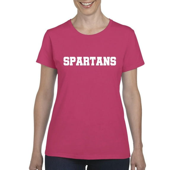MmF - Women's T-Shirt Short Sleeve, up to Women Size 3XL - Spartans