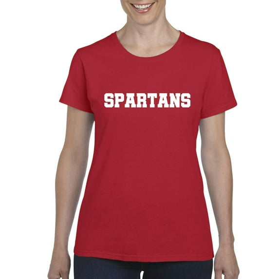 MmF - Women's T-Shirt Short Sleeve, up to Women Size 3XL - Spartans