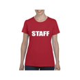 thumbnail image 1 of MmF - Women's T-Shirt Short Sleeve, up to Women Size 3XL - Staff, 1 of 5