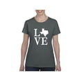 thumbnail image 1 of MmF - Women's T-Shirt Short Sleeve, up to Women Size 3XL - Texas Flag, 1 of 5
