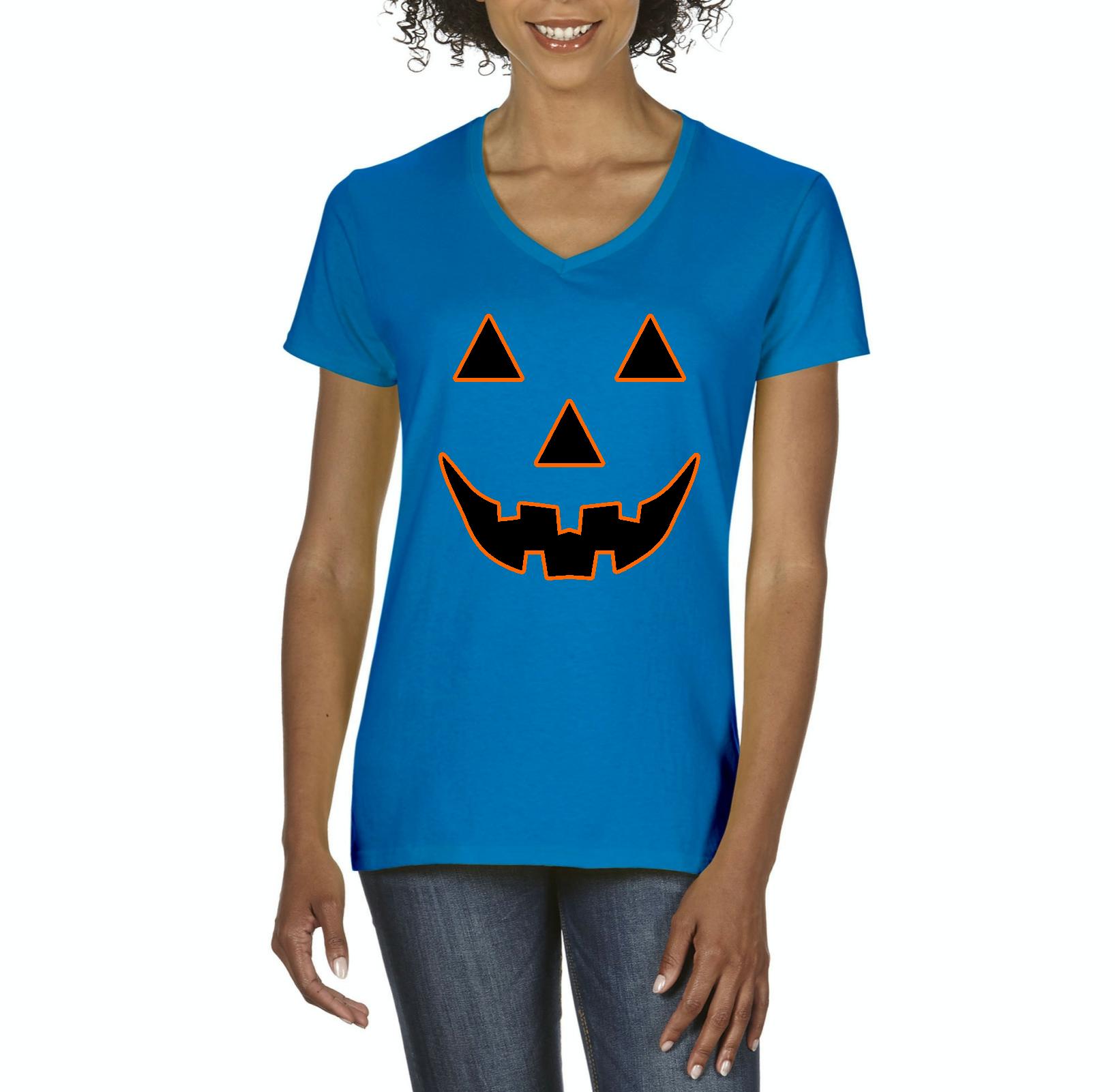 Hey Pumpkin Black Mineral Wash V Neck Graphic Tee - A2908BMS Small