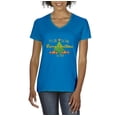 thumbnail image 1 of MmF - Women's T-Shirt V-Neck Short Sleeve - It is OK to Say Merry Xmas To Me, 1 of 5
