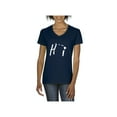 thumbnail image 1 of MmF - Women's T-Shirt V-Neck Short Sleeve, up to Women Size 3XL - Hawaii, 1 of 5