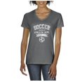 thumbnail image 1 of MmF - Women's T-Shirt V-Neck Short Sleeve, up to Women Size 3XL - Soccer Athletic Dept., 1 of 5