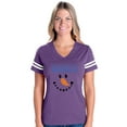 thumbnail image 1 of MmF - Womens Football Fine Jersey T-shirts - MY XMAS SNOWMAN FLIP UP, 1 of 5