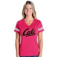 thumbnail image 1 of MmF - Womens Football Fine Jersey T-shirts, up to Size 3XL - California Cali, 1 of 5