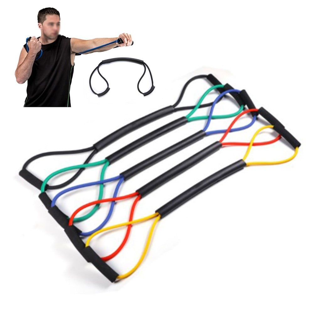 Mma Boxing Resistance Bands Rubber Speed Training Pull Ropes Strength ...