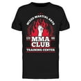 thumbnail image 1 of Mma Club Training Center T-Shirt Men -Image by Shutterstock, Male 3X-Large, 1 of 2