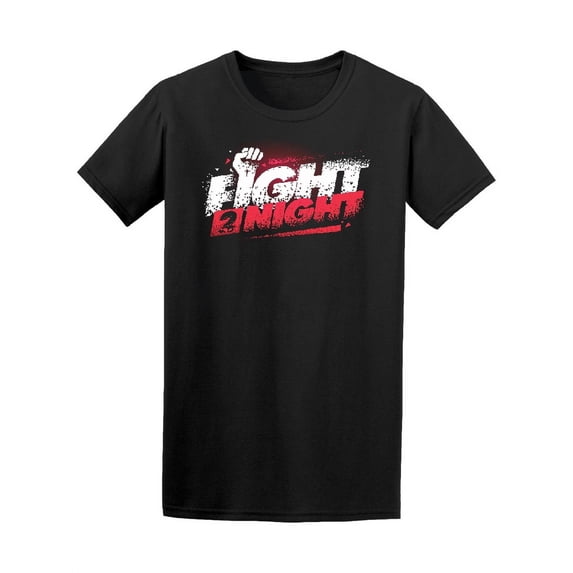 Mma Fight 2 Night Battle T-Shirt Men -Image by Shutterstock, Male x-Large