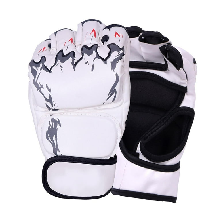 Half Palm Gloves Adult White Half Palm Gloves Adult White