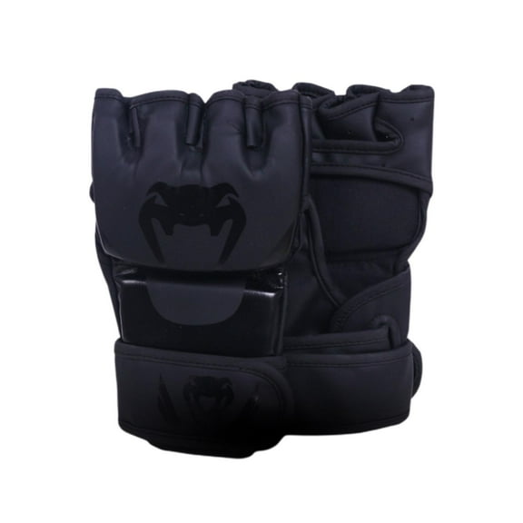 Mma Gloves Sparring Gear Waterproof Boxing Gloves for Adult Unisex Men Women Black