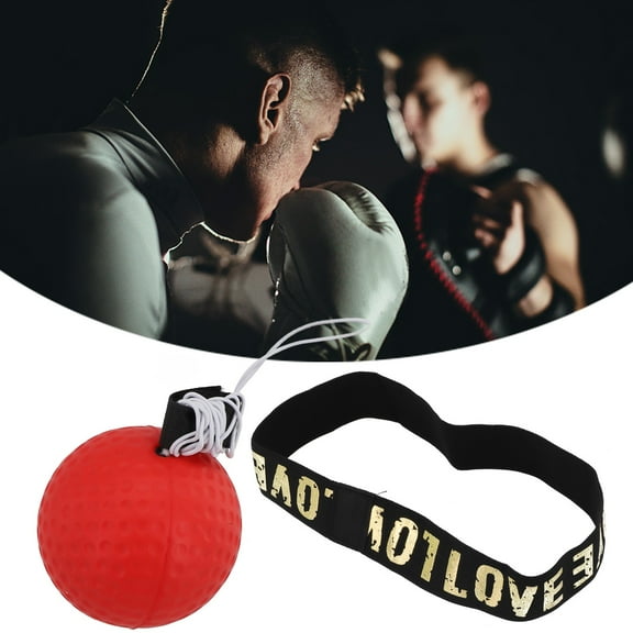 Mma Muay Thai Boxing Speed Ball with Head Band Reaction Time Training Trainer